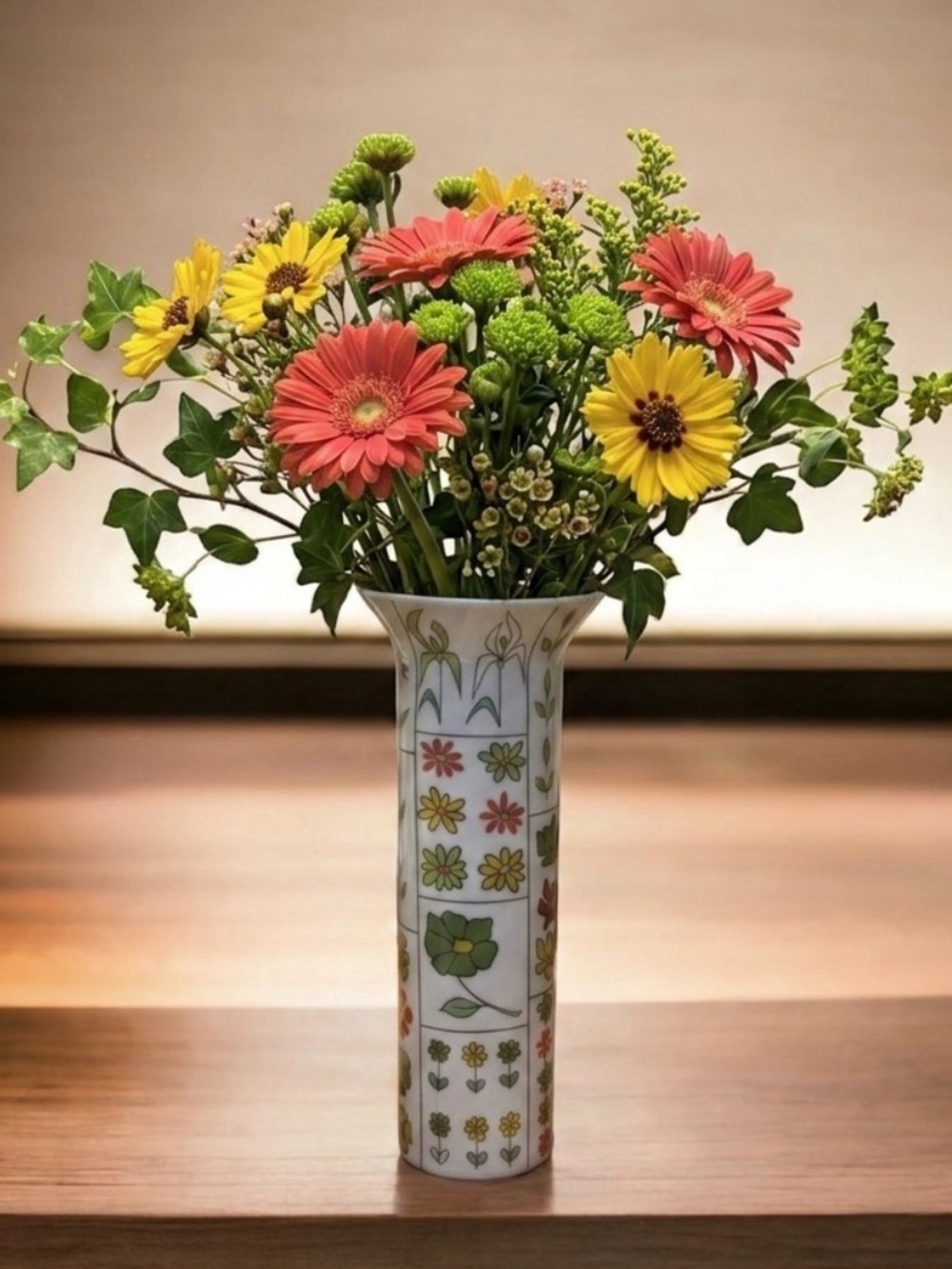 Rosenthal Emilio Pucci Floral Vase